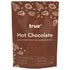 True brand Hot Chocolate high-protein grass-fed collagen drink pouch, 200g resealable brown packet — no added sugar, just add water; proudly made in Australia.